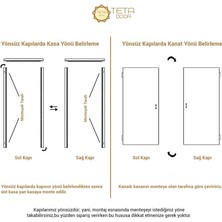 Teta Home Erciyes Amerikan Panel Kapı 77X203-Gri-18/21-Oda