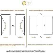 Teta Home Canik Amerikan Panel Kapı 77X203-GRI-10/13-ODA