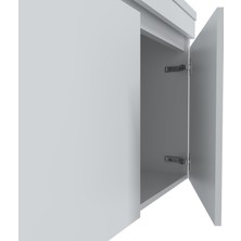 Teta Home Tokyo 80 Cm Mdf Banyo Dolabı Seti +Boy Dolabı