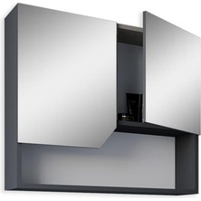 Teta Home Napoli 80 Cm Mdf Banyo Üst Dolabı