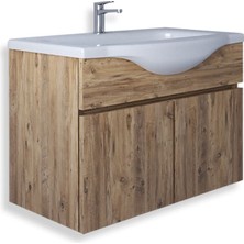 Teta Home Kahire 80 cm Mdf Banyo Lavabolu Alt Dolap