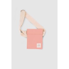 Little Gusto Organik Pamuk Bel Çantası Pembe Organik Pamuk