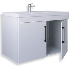 Teta Home Yalova 65 cm Mdf Banyo Lavabolu Alt Dolap