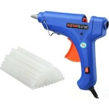 O&S 40 Watt Kalın Silikon Tabancası + 10 Adet Kalın Silikon (12 mm x 30 cm) Tam Boy