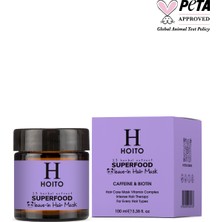 Hoito Superfood Leave-In Hair Mask 100ML - Besleyici Durulanmayan Saç Bakım Maskesi 100 ml