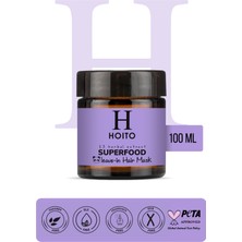 Hoito Superfood Leave-In Hair Mask 100ML - Besleyici Durulanmayan Saç Bakım Maskesi 100 ml