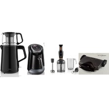 Arzum 9027 Pro Blacklıne Eco Set Sıyah