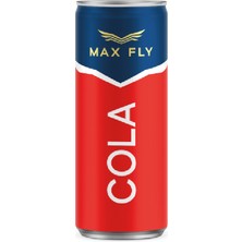 Max Fly Cola 250 ml 24 Adet