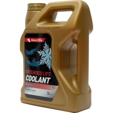 Petrol Ofisi Kırmızı Antifriz Extended Life Coolant 3 Litre. -52 °c (Üretim Yılı: 2023)