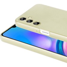 Case 4u Galaxy A05S Kılıf Kamera Korumalı Klasik Mat Renkli Yumuşak Premier Silikon Gold