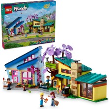 LEGO® Friends Olly ve Paisley'nin Aile Evleri 42620 - 7 Yaş ve Üzeri Çocuklar için 5 Minifigür İçeren Yaratıcı Oyuncak Yapım Seti (1126 Parça)