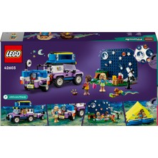 LEGO® Friends Yıldız Gözlemleme Kamp Aracı 42603 - 7 Yaş ve Üzeri Çocuklar için Oyuncak Teleskop İçeren Yaratıcı Oyuncak Yapım Seti (364 Parça)