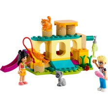 LEGO Friends Kedi Oyun Parkı Macerası 42612 - 5 Yaş ve Üzeri Çocuklar için Hayvan Figürleri İçeren Yaratıcı Oyuncak Yapım Seti (87 Parça)