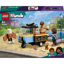 LEGO Friends Mobil Pastane 42606 - 6 Yaş ve Üzeri Çocuklar için Aliya Minifigürü İçeren Yaratıcı Oyuncak Yapım Seti (125 Parça)