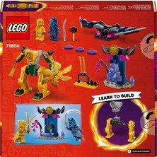 LEGO® NINJAGO® Arin'in Savaş Robotu 71804 - 4 Yaş & Üzeri Çocuklar için Yaratıcı Oyuncak Yapım Seti (104 Parça)