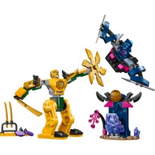 LEGO® NINJAGO® Arin'in Savaş Robotu 71804 - 4 Yaş & Üzeri Çocuklar için Yaratıcı Oyuncak Yapım Seti (104 Parça)