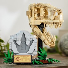 LEGO® Jurassic World Dinozor Fosilleri: T. rex Kafatası 76964- 9 Yaş ve Üzeri Çocuklar için Yaratıcı Oyuncak Dinozor Yapım Seti (577 Parça)