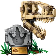 LEGO® Jurassic World Dinozor Fosilleri: T. rex Kafatası 76964- 9 Yaş ve Üzeri Çocuklar için Yaratıcı Oyuncak Dinozor Yapım Seti (577 Parça)