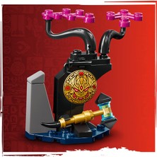 LEGO® NINJAGO® Usta Ejderha Egalt 71809 - 8 Yaş ve Üzeri Çocuklar için Lloyd, Sora, Nya, Lord Ras ve Cinder Minifigürü İçeren Yaratıcı Oyuncak Yapım Seti (532 Parça)