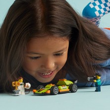 LEGO City Yeşil Yarış Arabası 60399 - 4 Yaş ve Üzeri Çocuklar için Oyuncak Yarış Aracı İçeren Yaratıcı Oyuncak Yapım Seti (56 Parça)