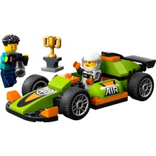 LEGO City Yeşil Yarış Arabası 60399 - 4 Yaş ve Üzeri Çocuklar için Oyuncak Yarış Aracı İçeren Yaratıcı Oyuncak Yapım Seti (56 Parça)
