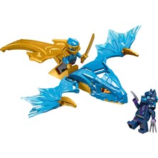 LEGO® NINJAGO® Nya'nın Yükselen Ejderha Vuruşu 71802 - 6 Yaş ve Üzeri Çocuklar için Nya Minifigürü İçeren Yaratıcı Oyuncak Yapım Seti (26 Parça)