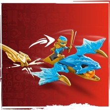 LEGO® NINJAGO® Nya'nın Yükselen Ejderha Vuruşu 71802 - 6 Yaş ve Üzeri Çocuklar için Nya Minifigürü İçeren Yaratıcı Oyuncak Yapım Seti (26 Parça)