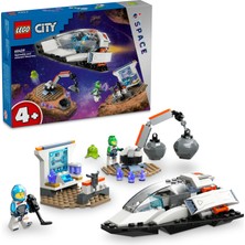 LEGO City Uzay Gemisi ve Asteroit Keşfi 60429 - 4 Yaş ve Üzeri Çocuklar için Uzay Laboratuvarı İçeren Yaratıcı Oyuncak Yapım Seti (126 Parça)