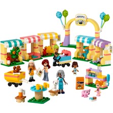 LEGO® Friends Evcil Hayvan Sahiplenme Günü 42615 - 6 Yaş ve Üzeri Çocuklar için Kedi, Hamster, Köpek Figürleri İçeren Yaratıcı Oyuncak Yapım Seti (400 Parça)