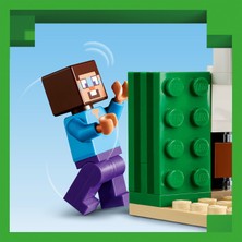 LEGO® Minecraft® Steve'in Çöl Keşfi 21251 - 6 Yaş ve Üzeri Macera Oyunları Seven Çocuklar için 3 Adet LEGO® Minecraft Minifigürü içeren Yaratıcı Oyuncak Yapım Seti (75 Parça)