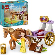 LEGO® | Disney Princess Belle'in Hikaye Zamanı At Arabası 43233 -  5 Yaş ve Üzeri Kız ve Erkek Çocuklar için Yaratıcı Oyuncak Yapım Seti (62 Parça)