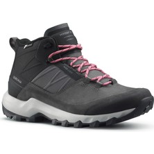 Quechua Kadın Su Geçirmez Outdoor Bot - Gri - MH500 Mid
