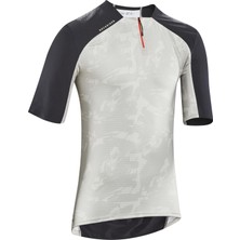 Decathlon Rockrider Kısa Kollu Dağ Bisikleti Forması - Bej - Expl 500