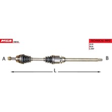 Mga 70818 70818 Aks Sağ Linea 1.6 Mjtd