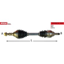 Mga 70922 70922 Aks Sol Vectra C 1.8 1.6
