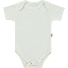 Civil Baby Bebek Çıtçıtlı Badi 0-1 Ay Beyaz