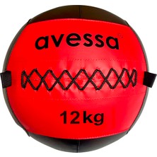 Avessa Dst Crossfit Deri Ekstra Güçlendirilmiş Dikişli Yapı Sağlık Topu Fitness Egzersiz Duvar Topu