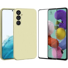 Coolacs Samsung Galaxy A54 ile Uyumlu Telefon Kılıfı ve 5d Tam Kaplayan Cam Ekran Koruyucu