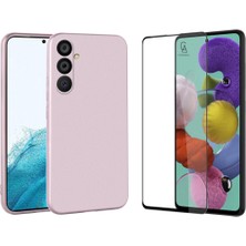 Coolacs Samsung Galaxy A54 ile Uyumlu Telefon Kılıfı ve 5d Tam Kaplayan Cam Ekran Koruyucu