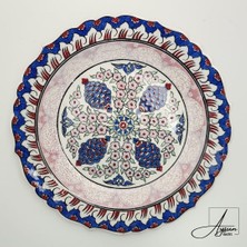 Aysun Hand Art Aysunhandart Samur Desenli El Yapımı Seramik Tabak