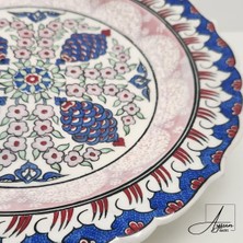 Aysun Hand Art Aysunhandart Samur Desenli El Yapımı Seramik Tabak