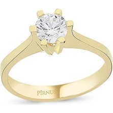 Pirnus Diamond - Yüzük - 14 Ayar Altın - Gramı : 2.59