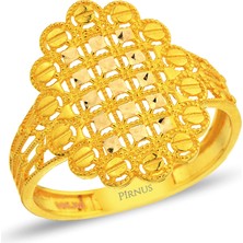 Pirnus Diamond - Yüzük - 14 Ayar Altın - Gramı : 2.45