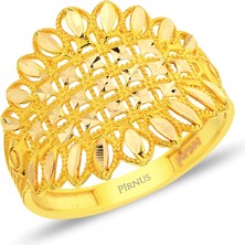 Pirnus Diamond - Yüzük - 14 Ayar Altın - Gramı : 2.54