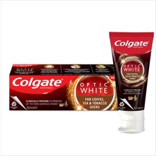 Colgate Optic White Kahve Çay ve Tütün Kullanıcıları İçin Diş Macunu 4 x 50 ml