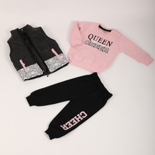Mimbo Kids Kız Çocuk Yelekli Eşofman Takım