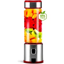 Taşınabilir Metal Smoothie Blender, Buz Kırıcı S-Pow ile Pratik Lezzet Cook Eat 450 ML