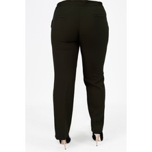 2004 Bycoolest Butik Beli Lastikli Büyük Beden Kumaş Pantolon