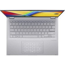 Asus Vivobook S 14 Flip TP3402VA-LZ187W Intel Core I5-1335U 16GB Ram 512GB SSD 14'' IPS Dokunmatik Kalemli W11 Home Taşınabilir Bilgisayar Snertech Çanta Hediye