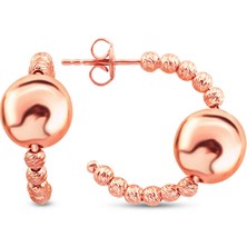 Sunshine 925 Ayar Italyan Dorica Gümüş Küpe SKU0948